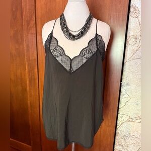⚜️LOVESTITCH BLACK LACE CAMISOLE SIZE MEDIUM ⚜️